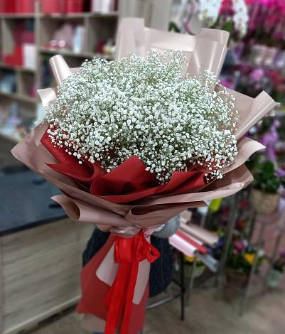 Букет цветов из: Гипсофила в Пионерском