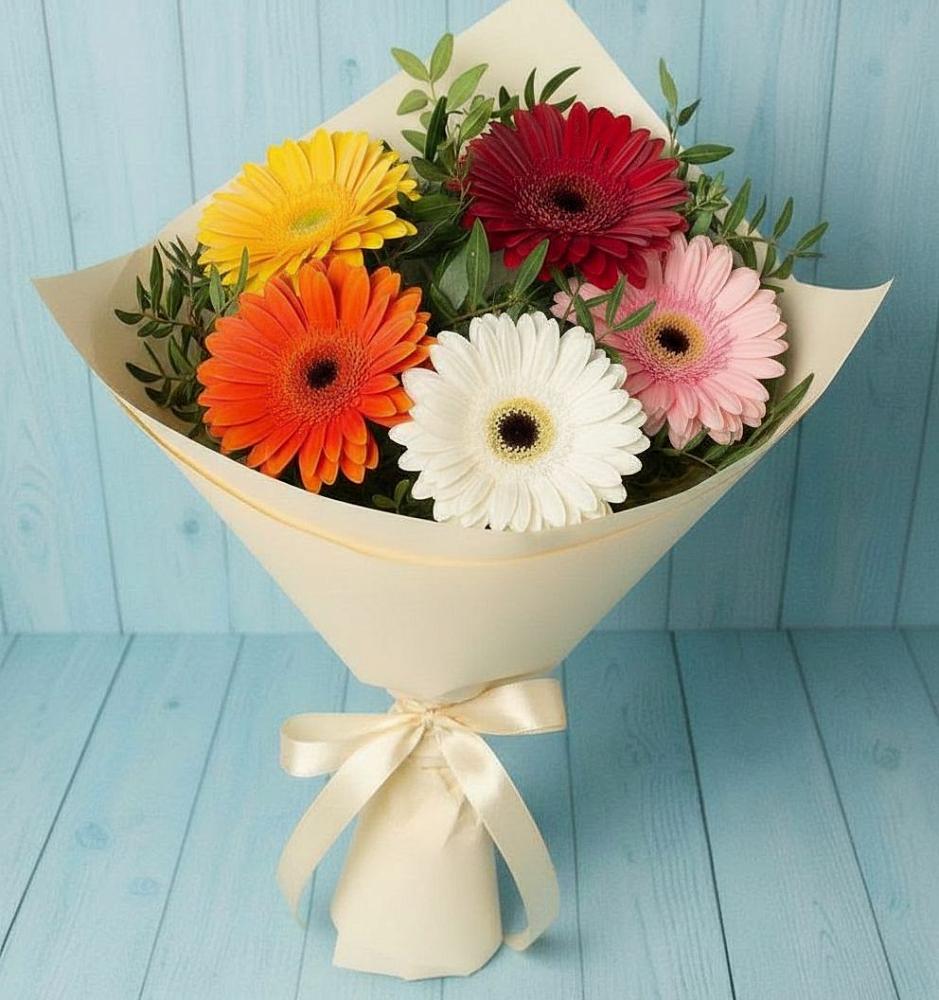 Букет цветов из: Герберы в Пионерском