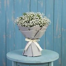 Букет цветов из:  Гипсофила в Пионерском
