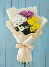 Букет цветов из:  Хризантемы в Пионерском