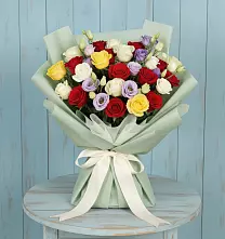 Букет цветов из:  Розы в Пионерском