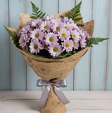 Букет цветов из:  Хризантемы в Пионерском