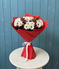 Букет цветов из:  Хризантемы в Пионерском