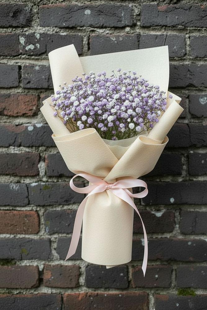 Букет цветов из: Гипсофила в Пионерском