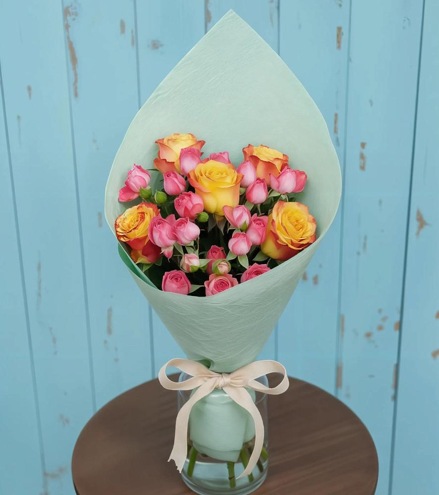 Букет цветов из: Розы в Пионерском