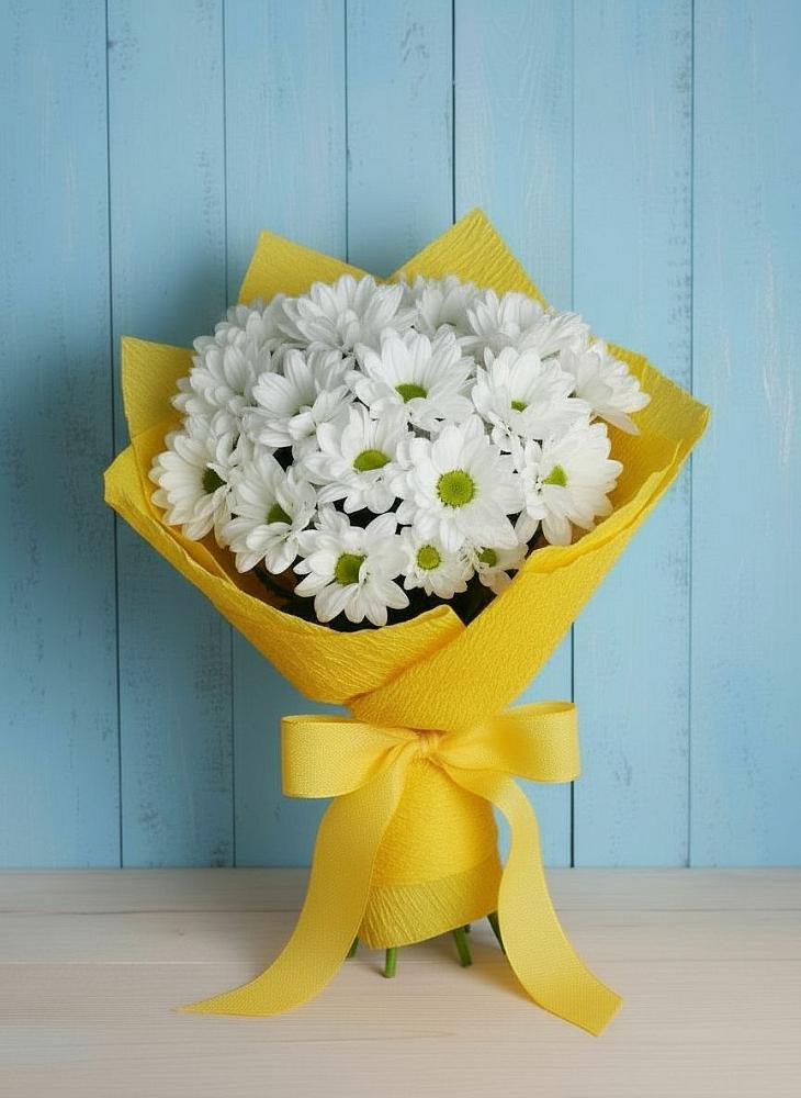 Букет цветов из: Хризантемы в Пионерском