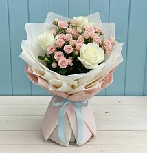 Букет цветов из:  Розы в Пионерском
