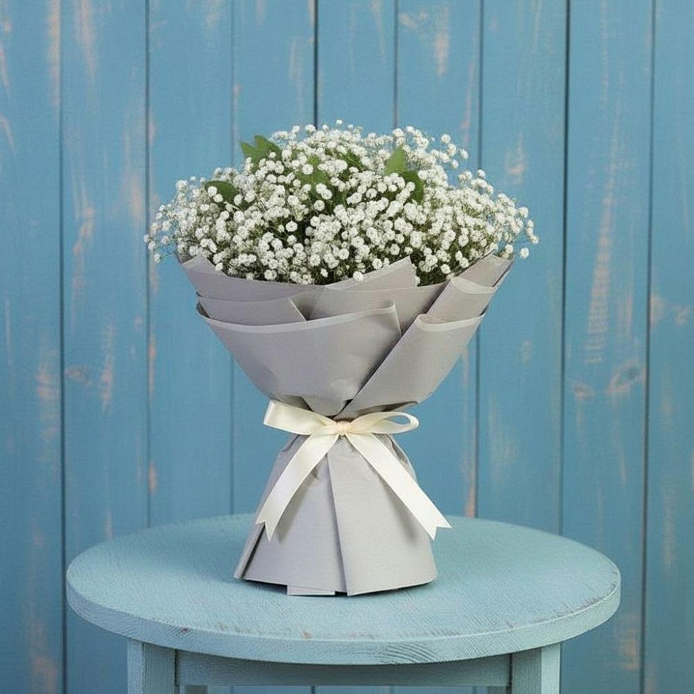 Букет цветов из: Гипсофила в Пионерском