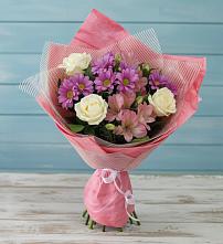 Букет цветов из:  Герберы #REPLACE_PRED# Пионерском