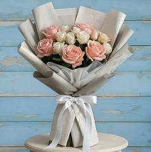 Букет цветов из:  Розы в Пионерском