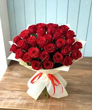 Букет 29 Красных роз в Пионерском