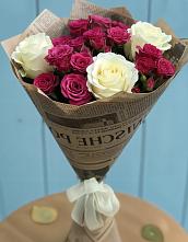 Букет цветов из:  Розы #REPLACE_PRED# Пионерском