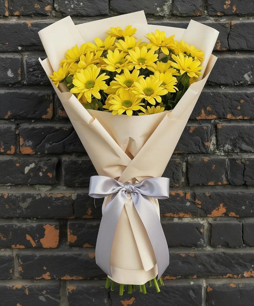 Букет цветов из: Хризантемы в Пионерском