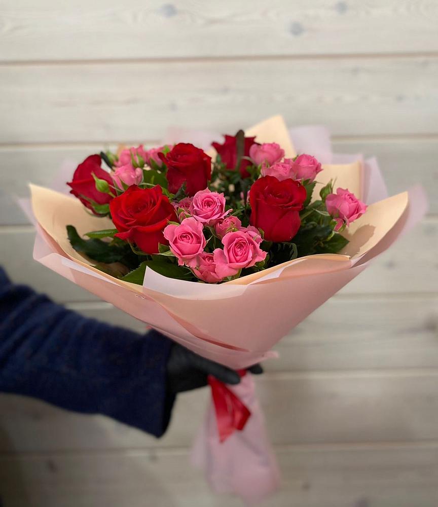 Букет цветов из: Розы в Пионерском